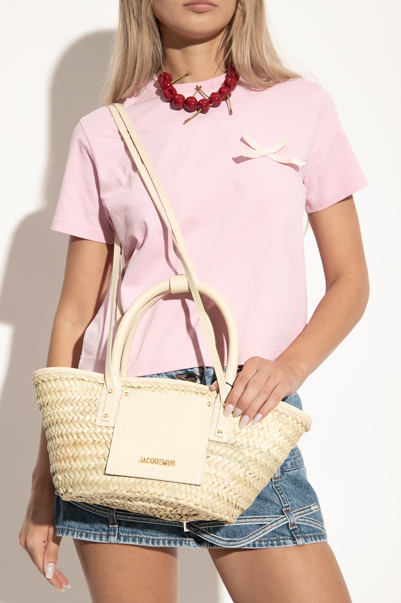 【送料&関税込】Jacquemus Sole - Beige T-shell / Tobacco Len 25E246SH013-1655-1GX_17.jpg